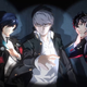 A group of characters from the Persona games stand ready.